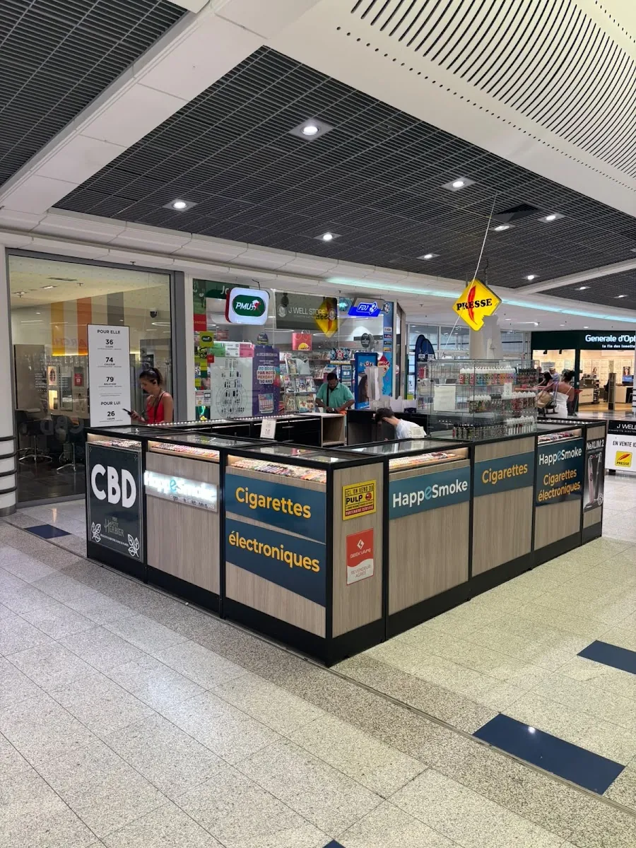 Vitrine du magasin HappeSmoke Orly